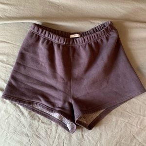 Aritzia cozy fleece perfect hi-rise 3” sweatshort